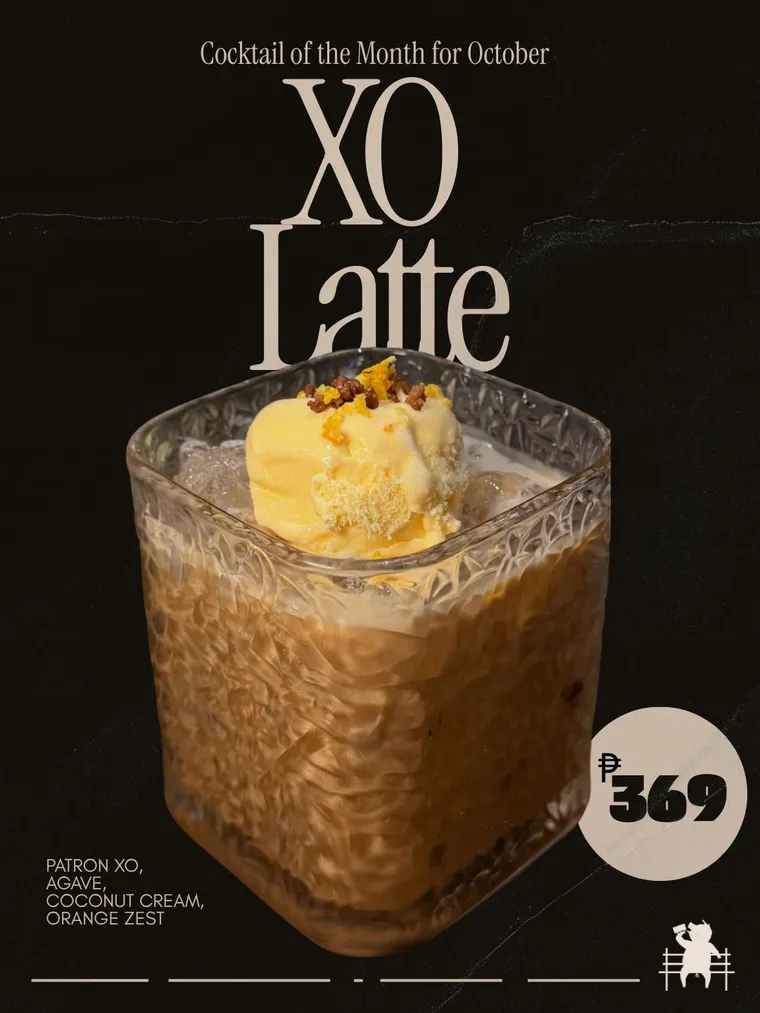 XO Latte, cocktail of the month
